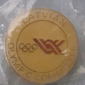 Lativian Olympic Committee Pin
